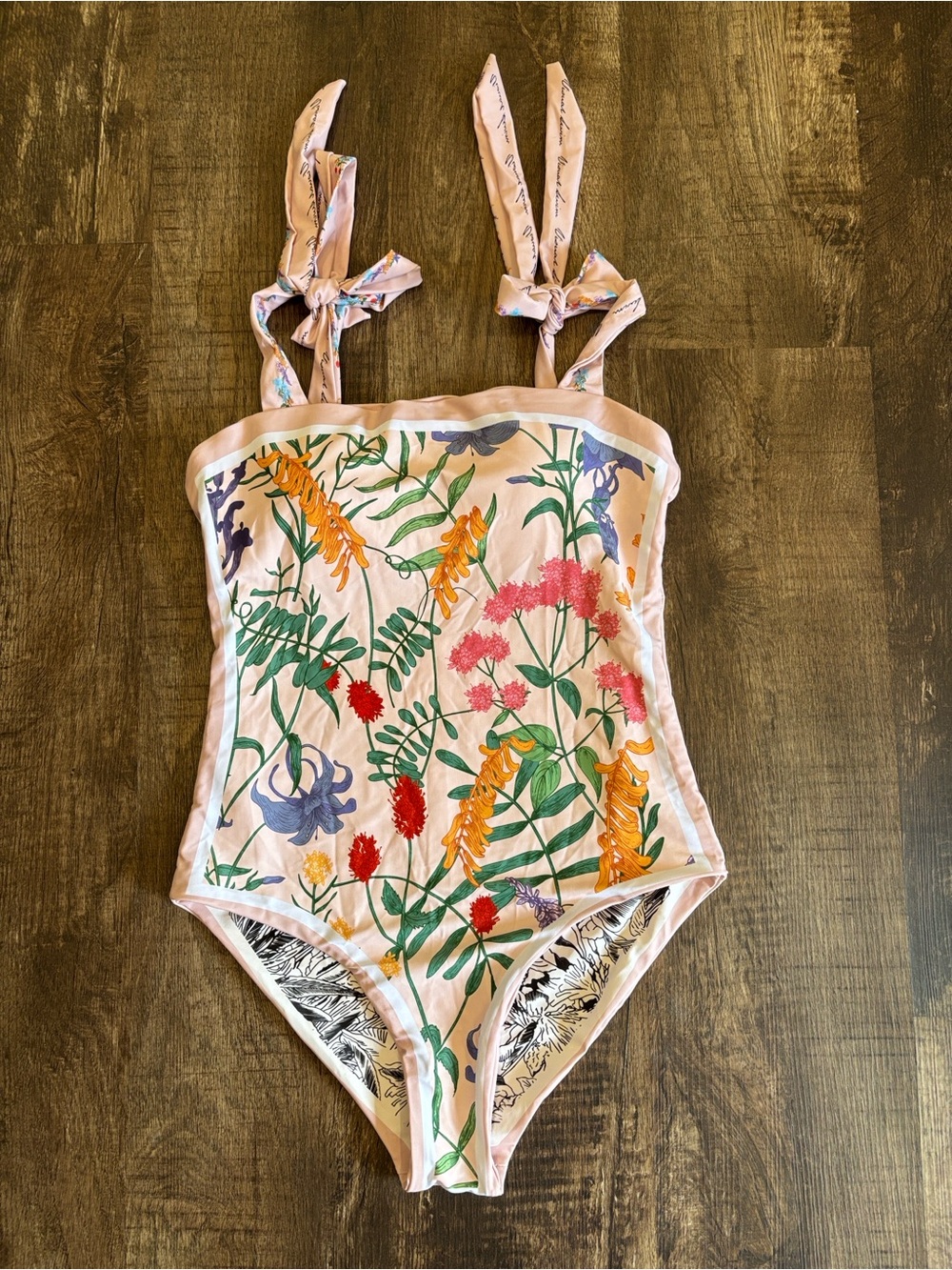 Joanna Reversible Tie-Shoulder One-Piece Swimsuit